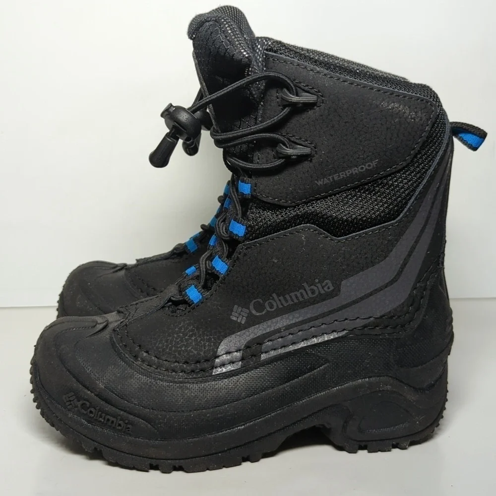 Columbia Bugaboot Plus IV Omni heat 400g rain snow boot little kids size 1 EU 32